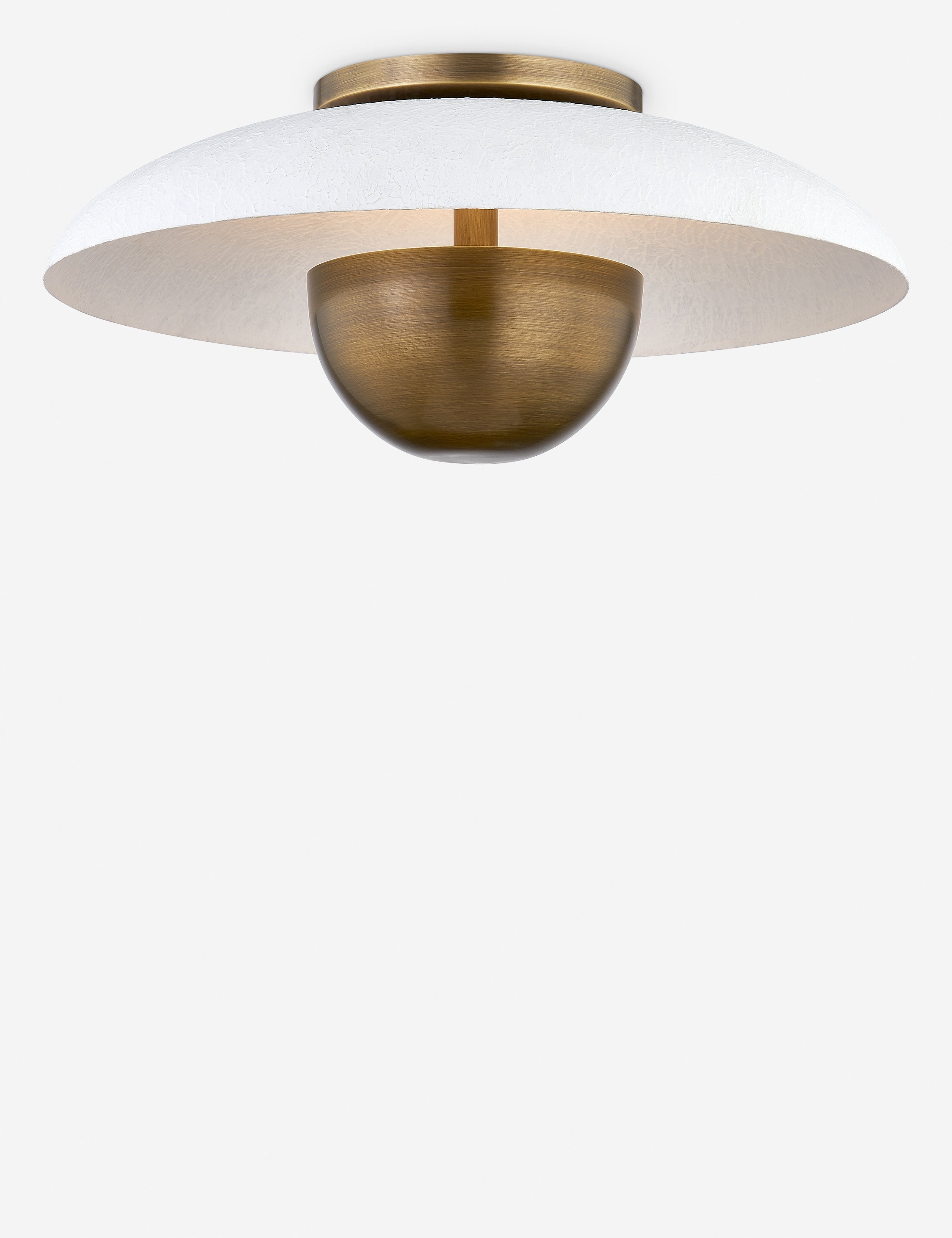 Lulu and Georgia Sven Flush Mount – Brass - view 2