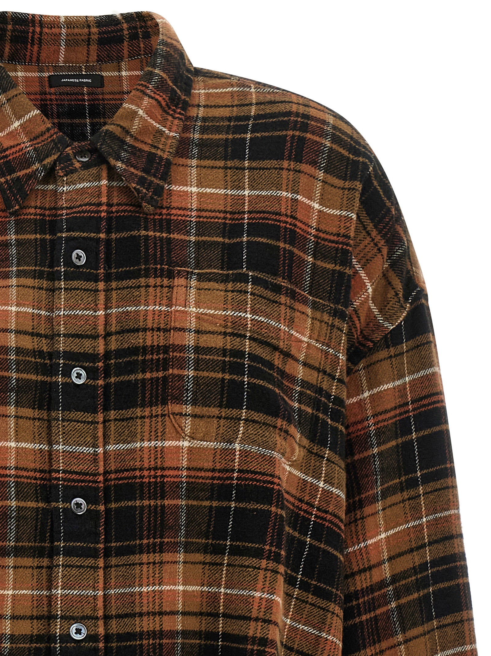 R13 Raw Cut Cropped Shirt – 100% cotton - view 3