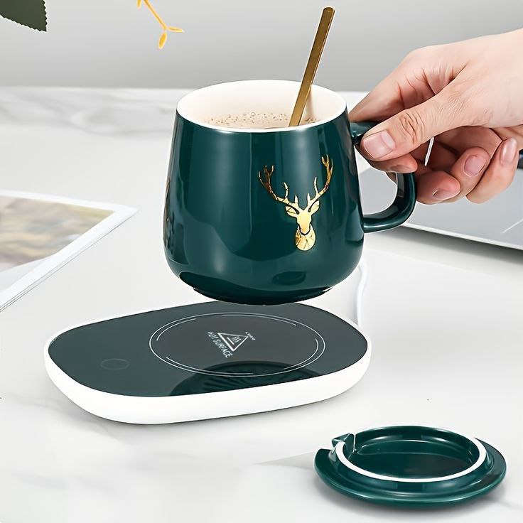 Catterton Smart Electric Coffee Mug Heater Set - view 4