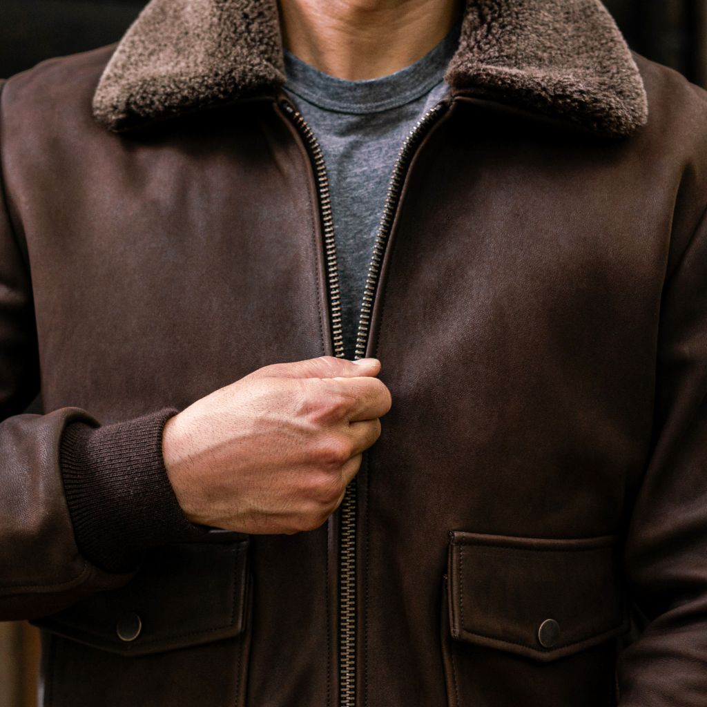 Thursday - Men's Jackets Flight Jacket | Tobacco - view 2