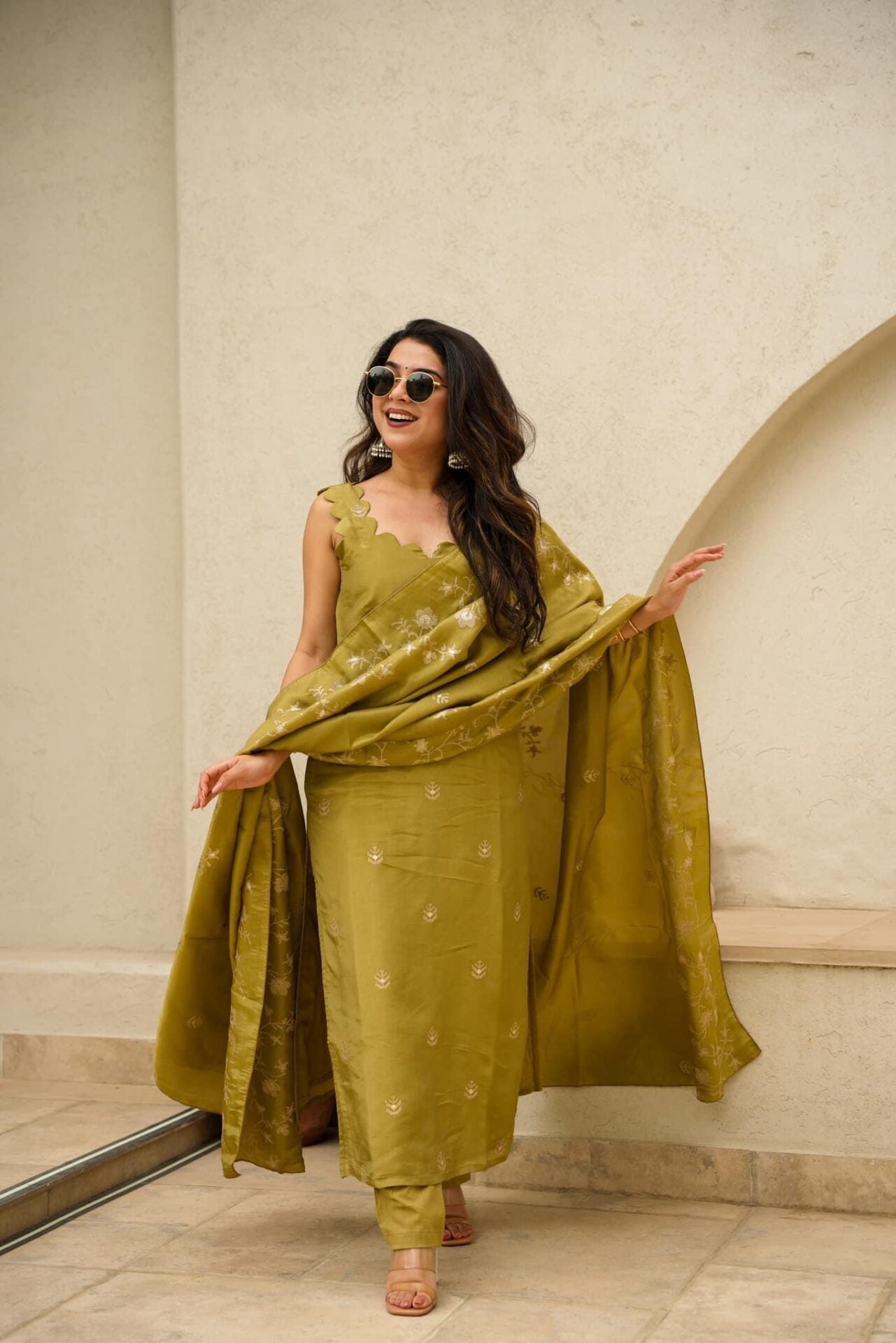 Idaho-o Ashley Cosmos kurta set