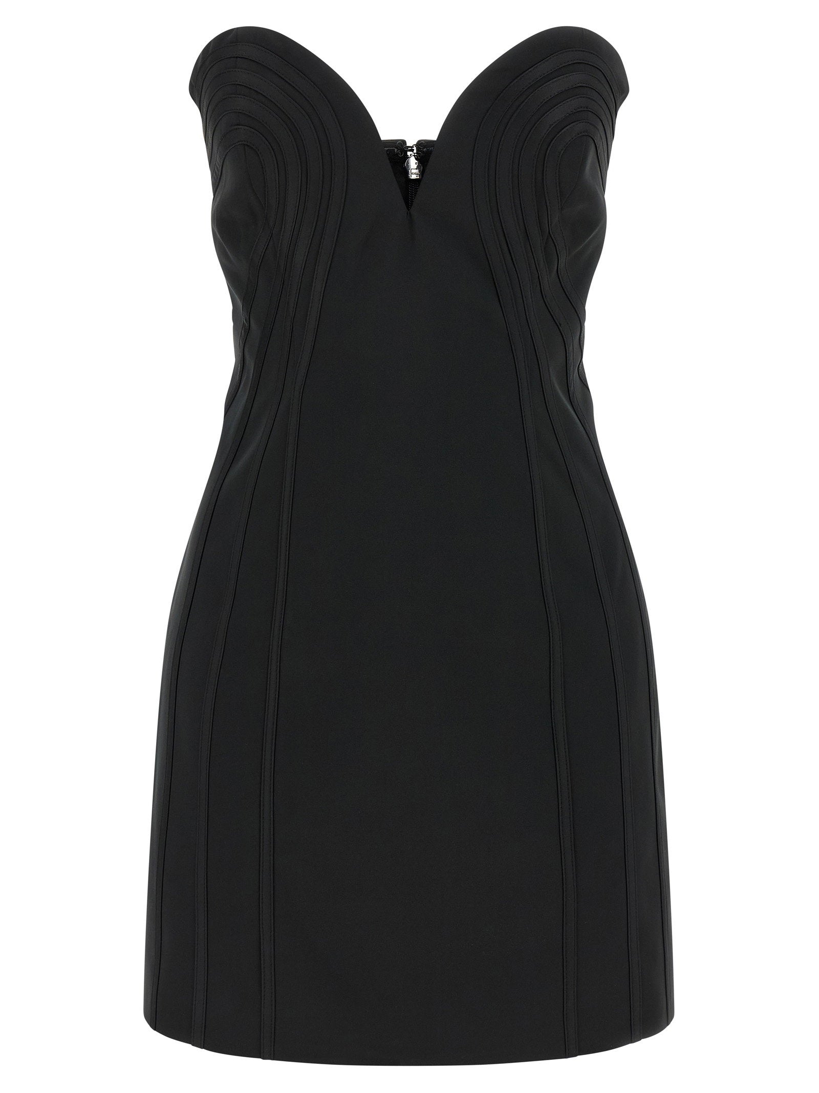Rotate Birger Christensen Satin Mini Dress – 100% polyester