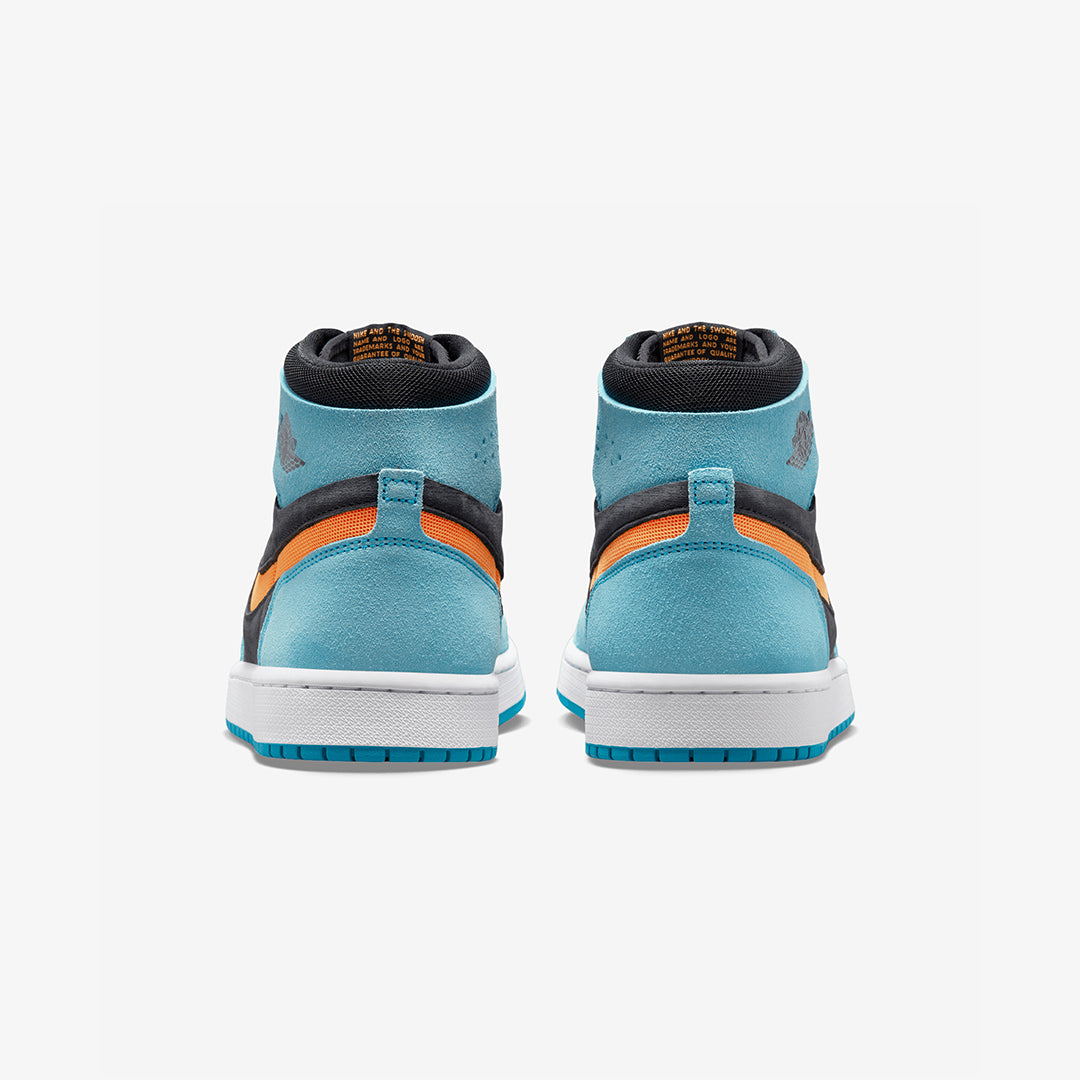 Jordan | AIR JORDAN 1 ZOOM CMFT 2 { BLEACHED AQUA/BLACK/WHITE/BRIGHT - view 2