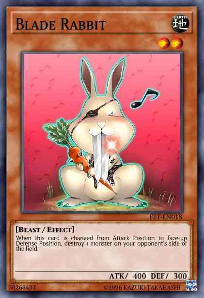 Yu-Gi-Oh! Blade Rabbit - FET-EN018 - Common - 1st Edition