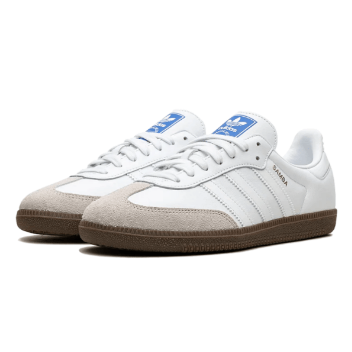 HYPE ELIXIR Adidas Samba Cloud White Blue Gum