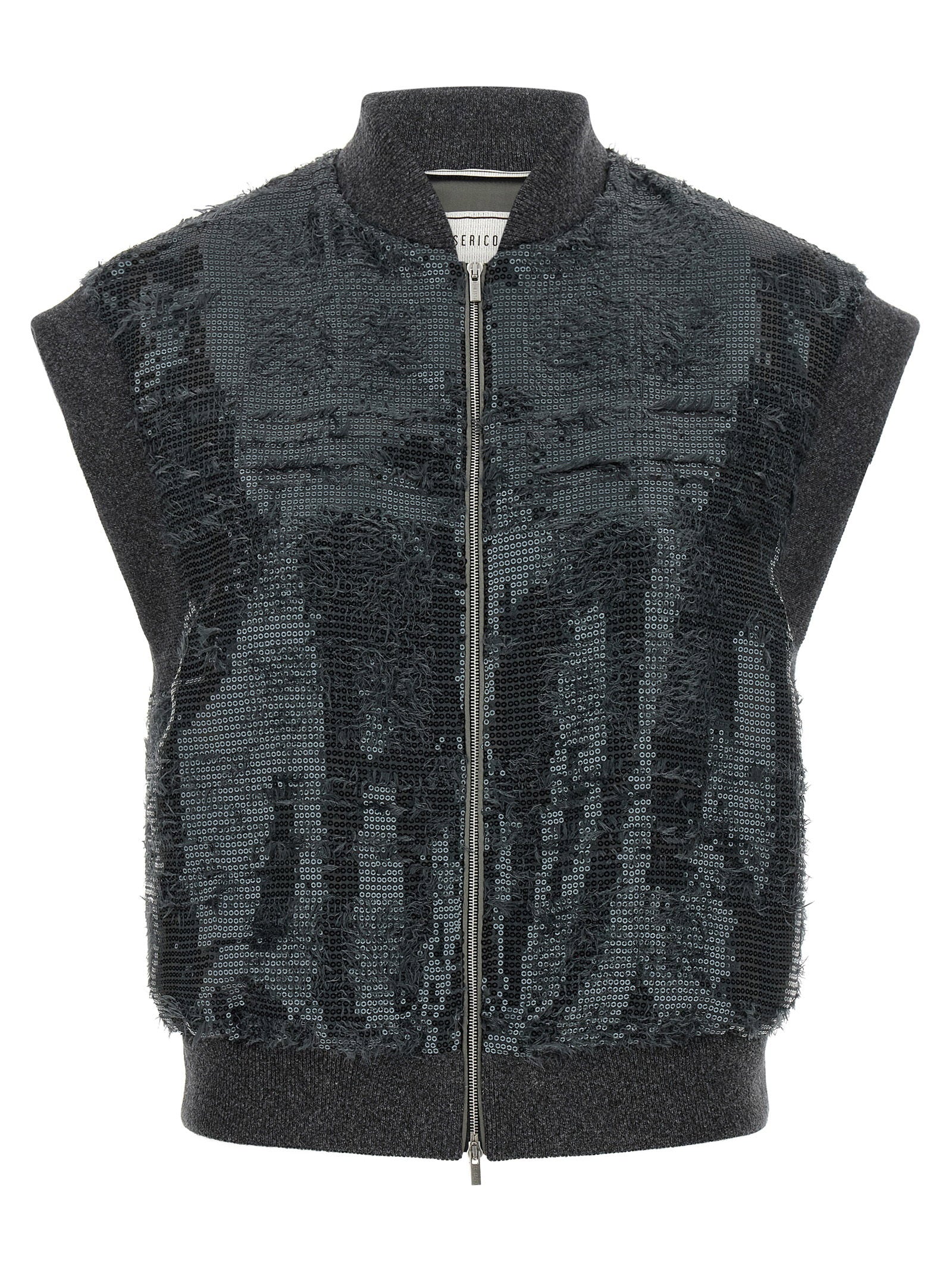 Peserico Sequin Vest – 100% polyester