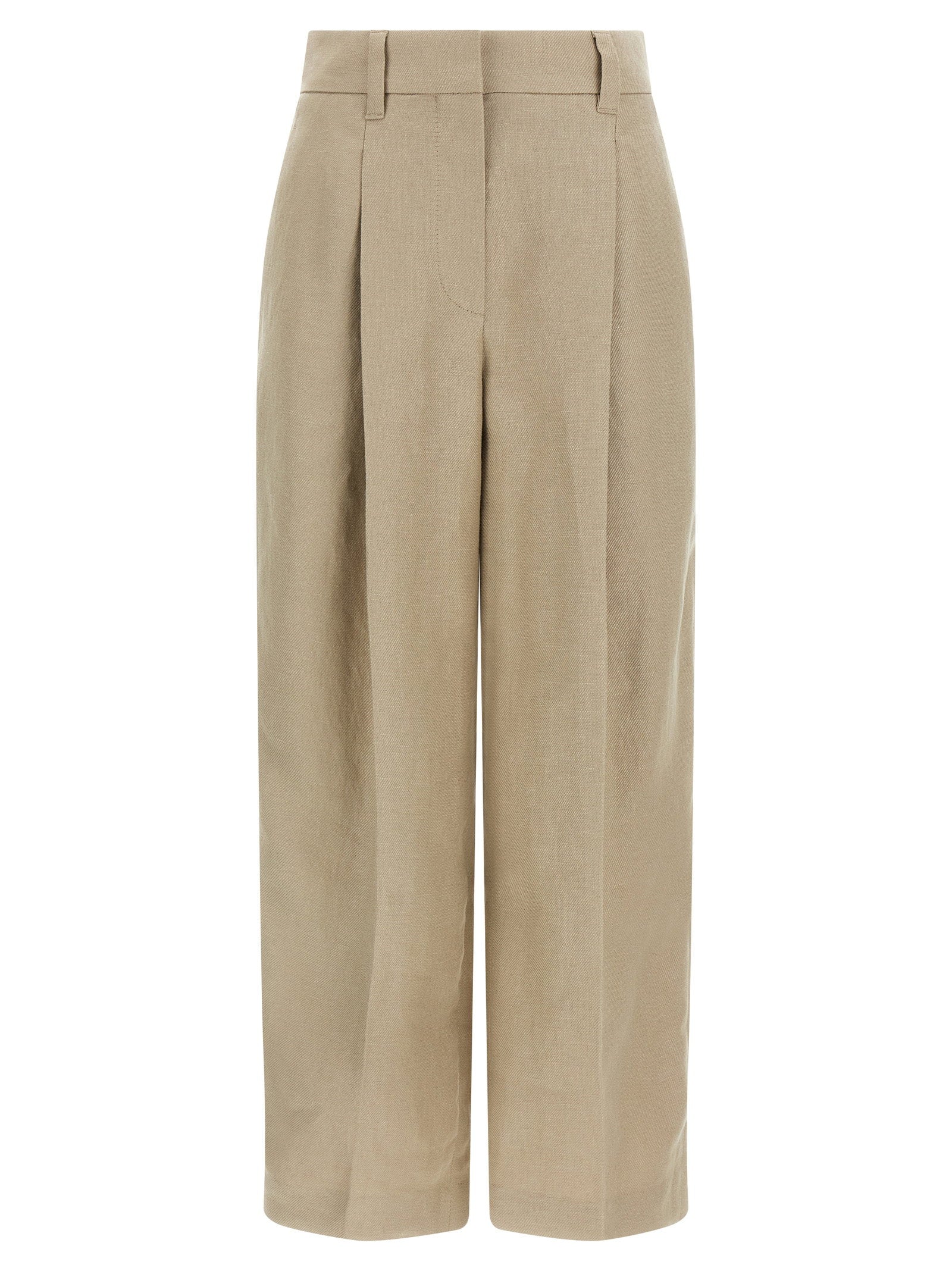 Brunello Cucinelli Linen Trousers – 100% linen