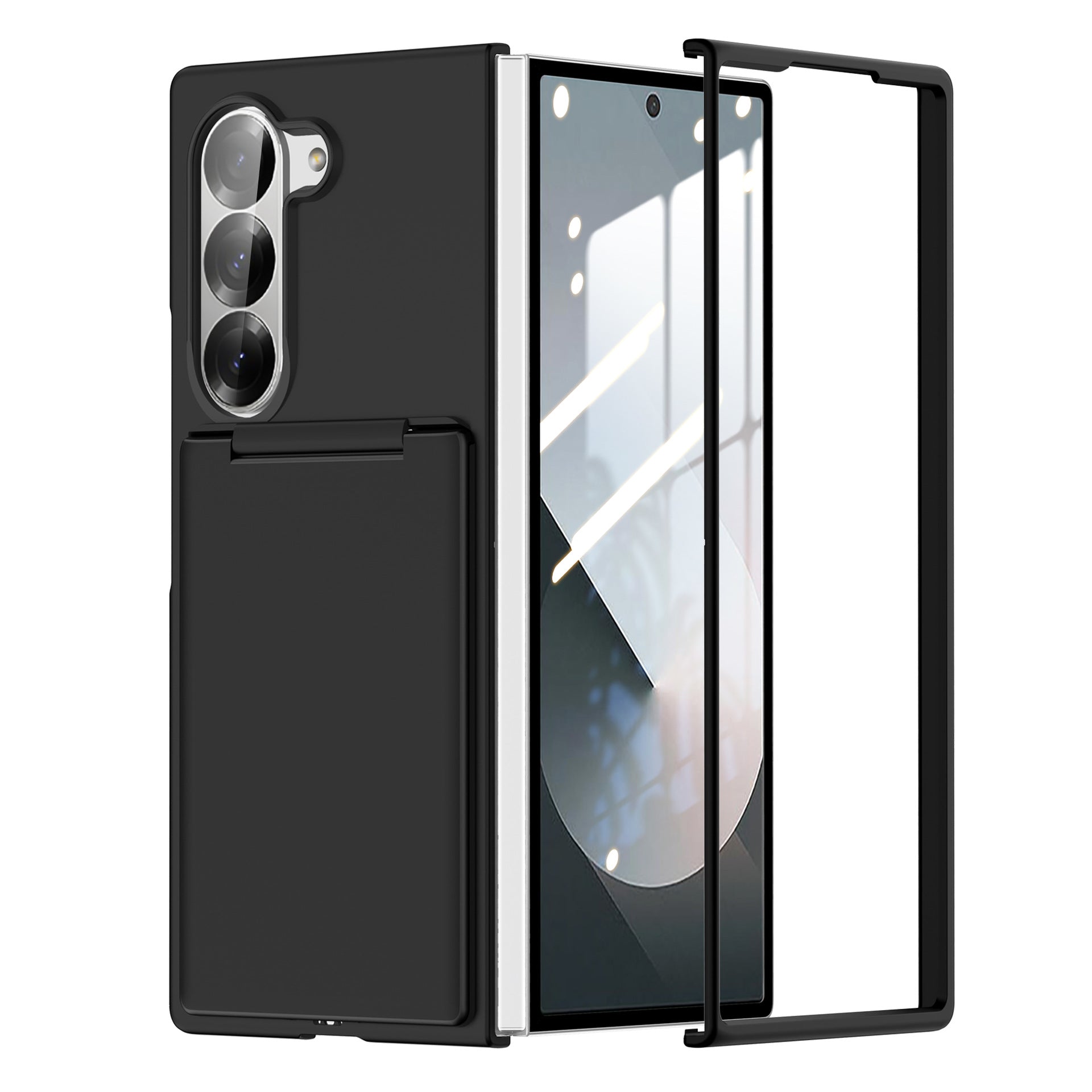 Million Cases Galaxy Z Fold6 Flex Wallet Folding Bracket Case