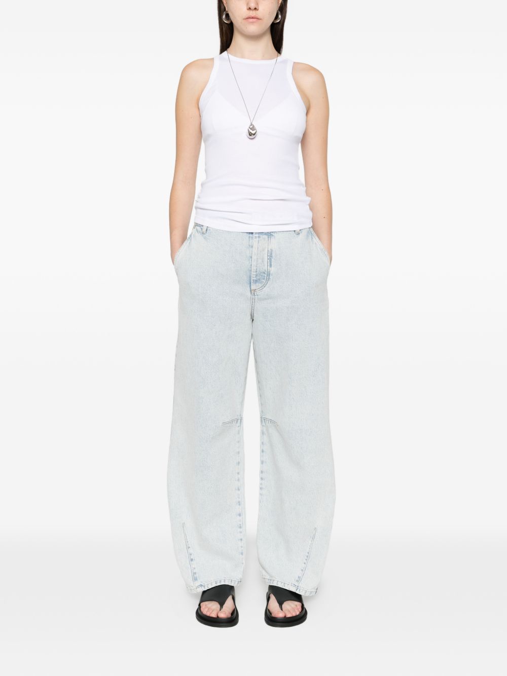 Herskind Sabina cotton tank top – 100% Organic Cotton - view 2
