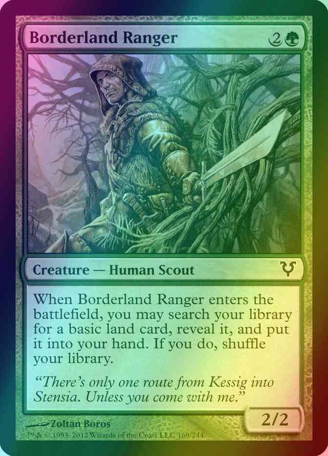 Borderland ranger 169 – Magic Borderland Ranger [169] [Avacyn Restored] [Foil]