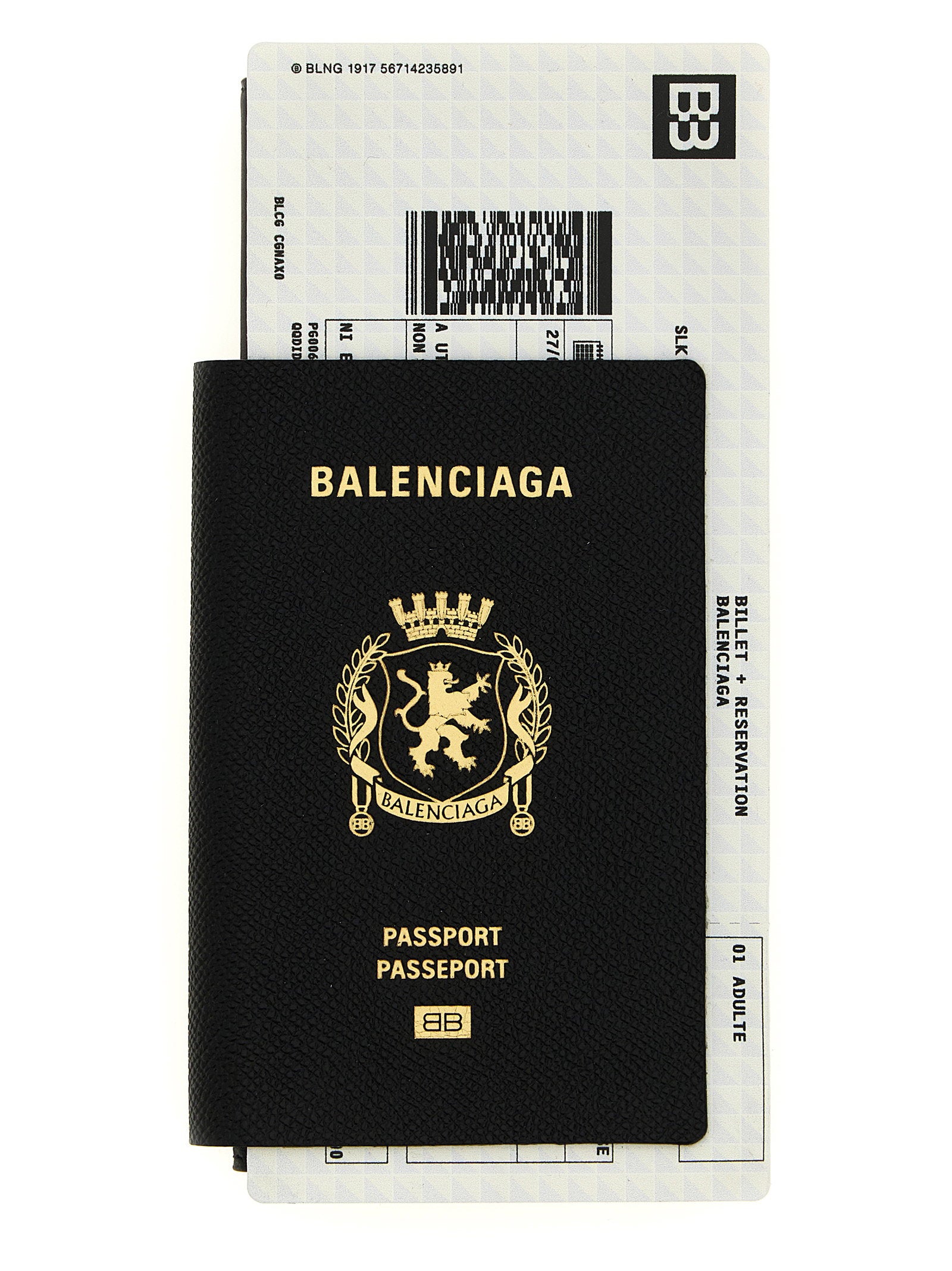 Balenciaga Passport Lungo 1 Biglietto Wallet – 70% lh 15% ce 15% pu