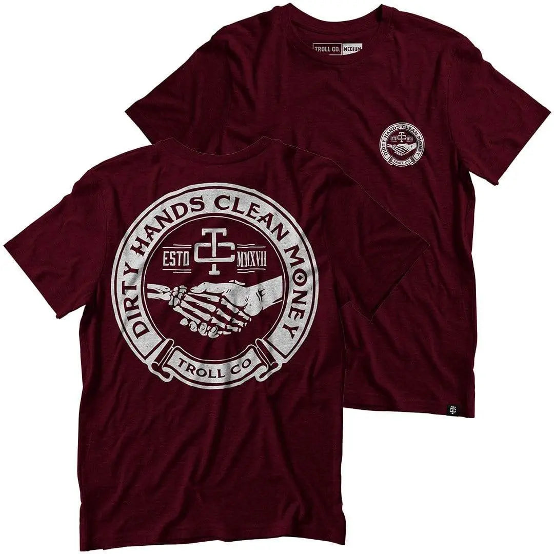 Radial Haggler Tee – Maroon