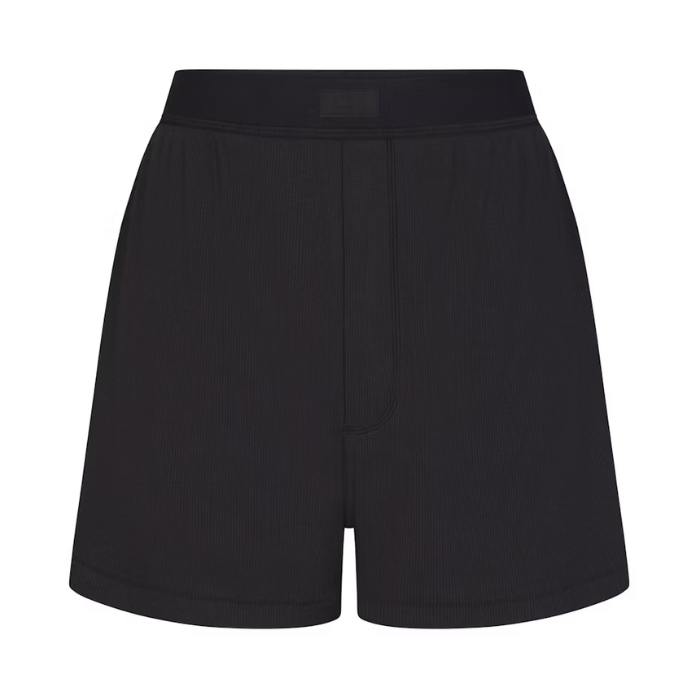 HYPE ELIXIR Skims Cotton Rib Loose Boxer Soot