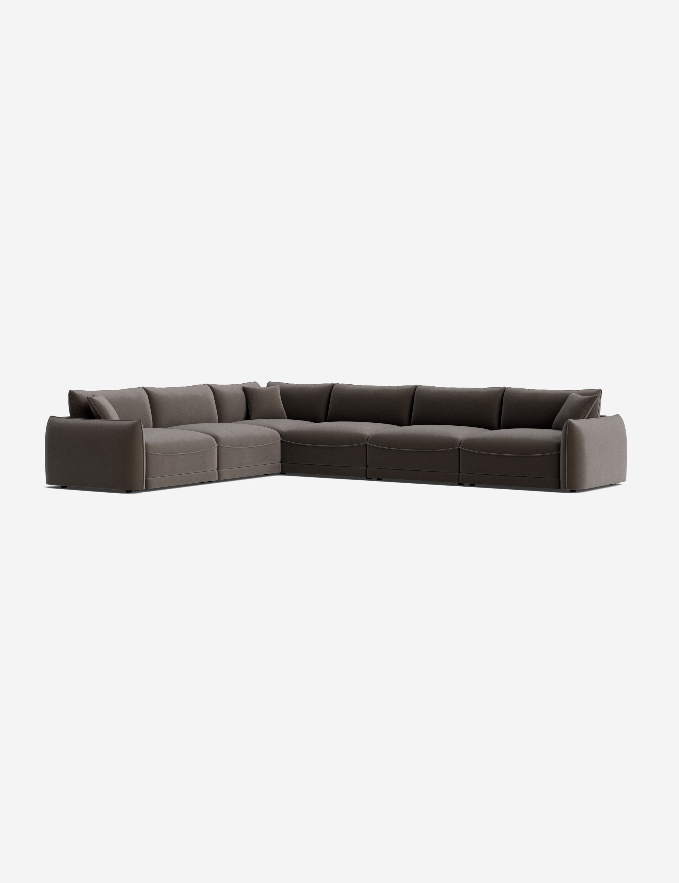 Lulu and Georgia Balmer Modular Corner Sectional Sofa - view 18