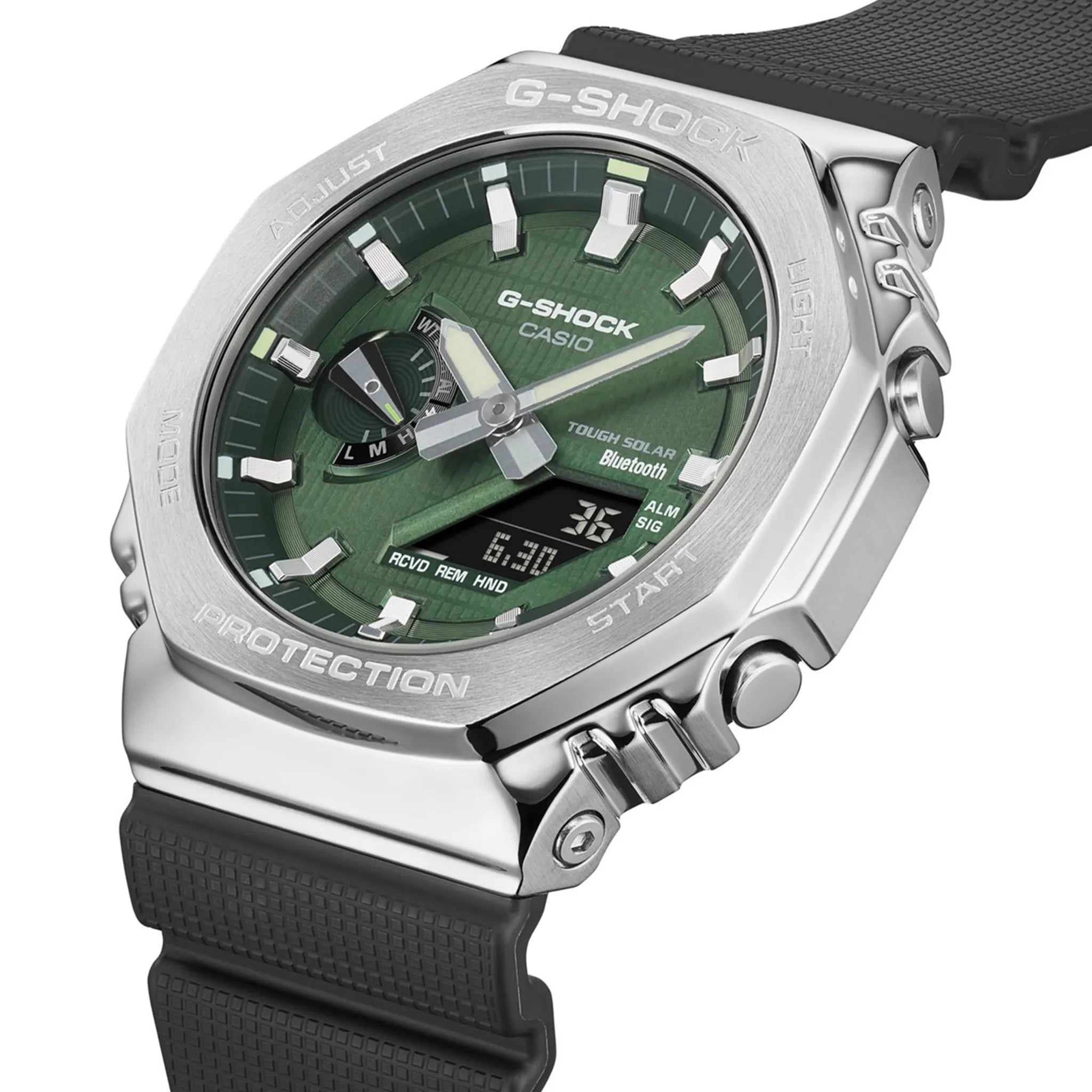 G-Shock Casio GBM-2100A-1A3ER Green Silver - view 2