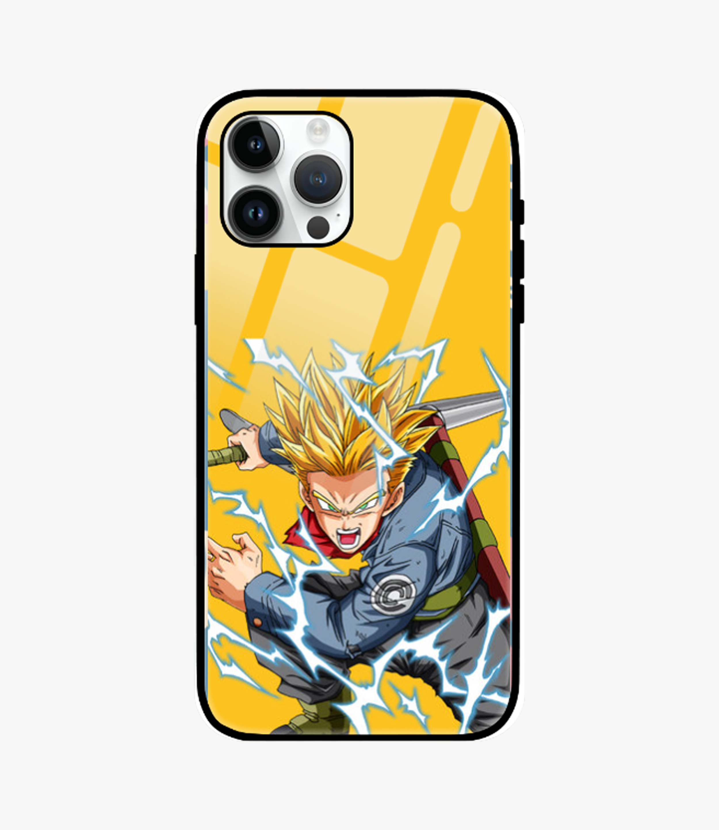The Case Company Goku Furious Assault Glass Case for iPhone 13 Pro