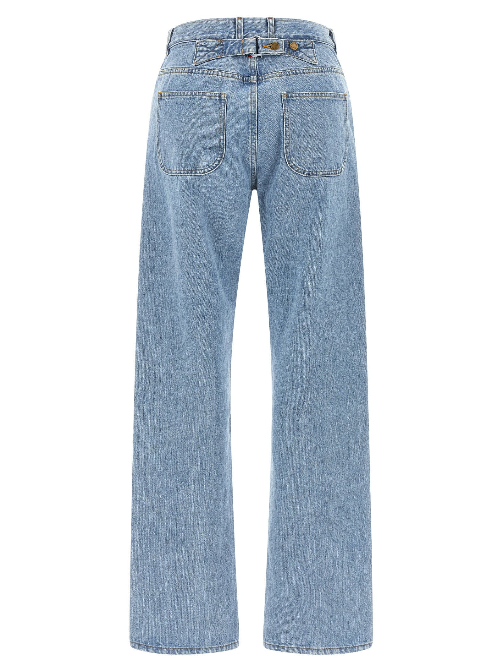 Thom Browne Back Martingale Jeans – 100% cotton - view 2