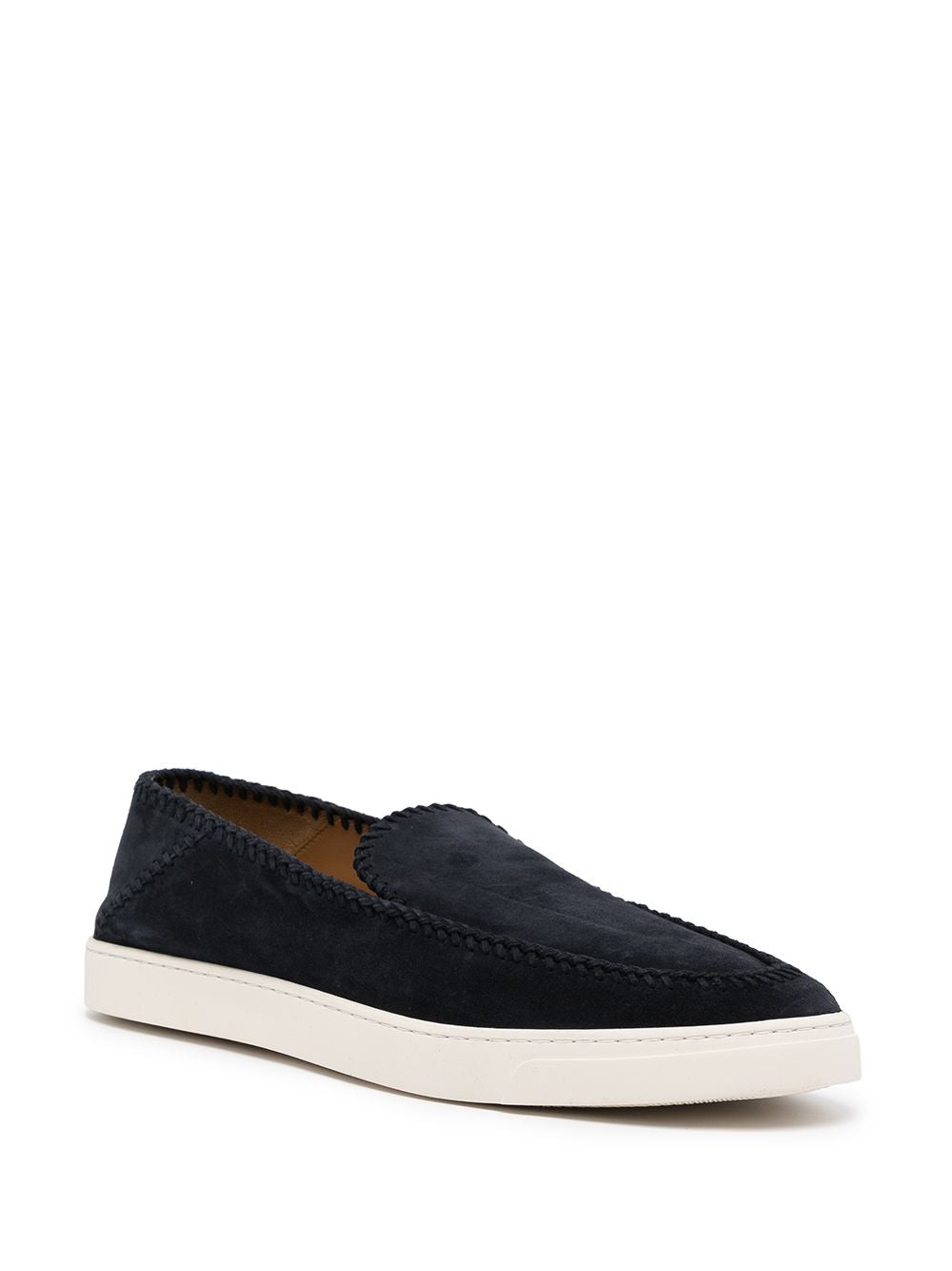 Giorgio Armani Leather slip-on sneakers – Calf Leather 100% - view 3
