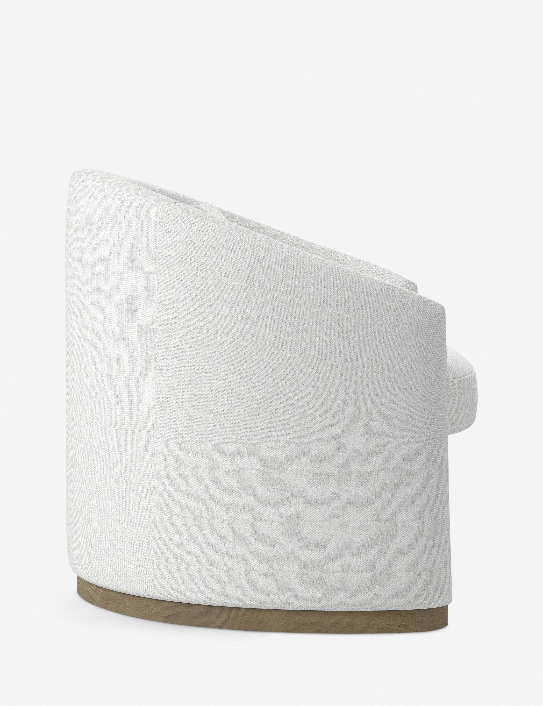 Lulu and Georgia Macallister Accent Chair – White - view 3