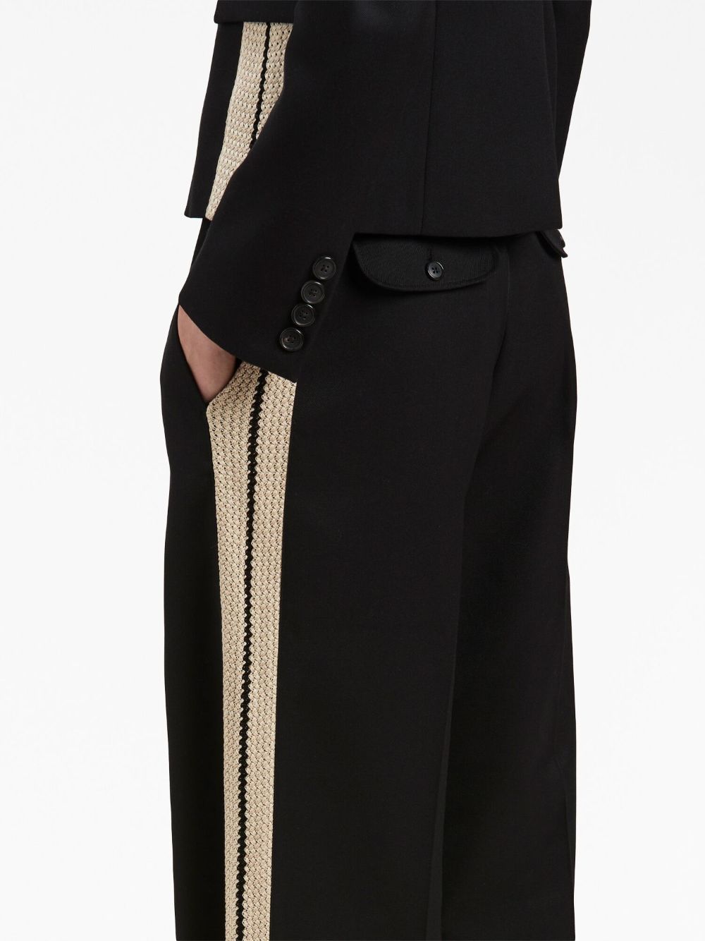 Palm Angels Wool blend trousers - view 2