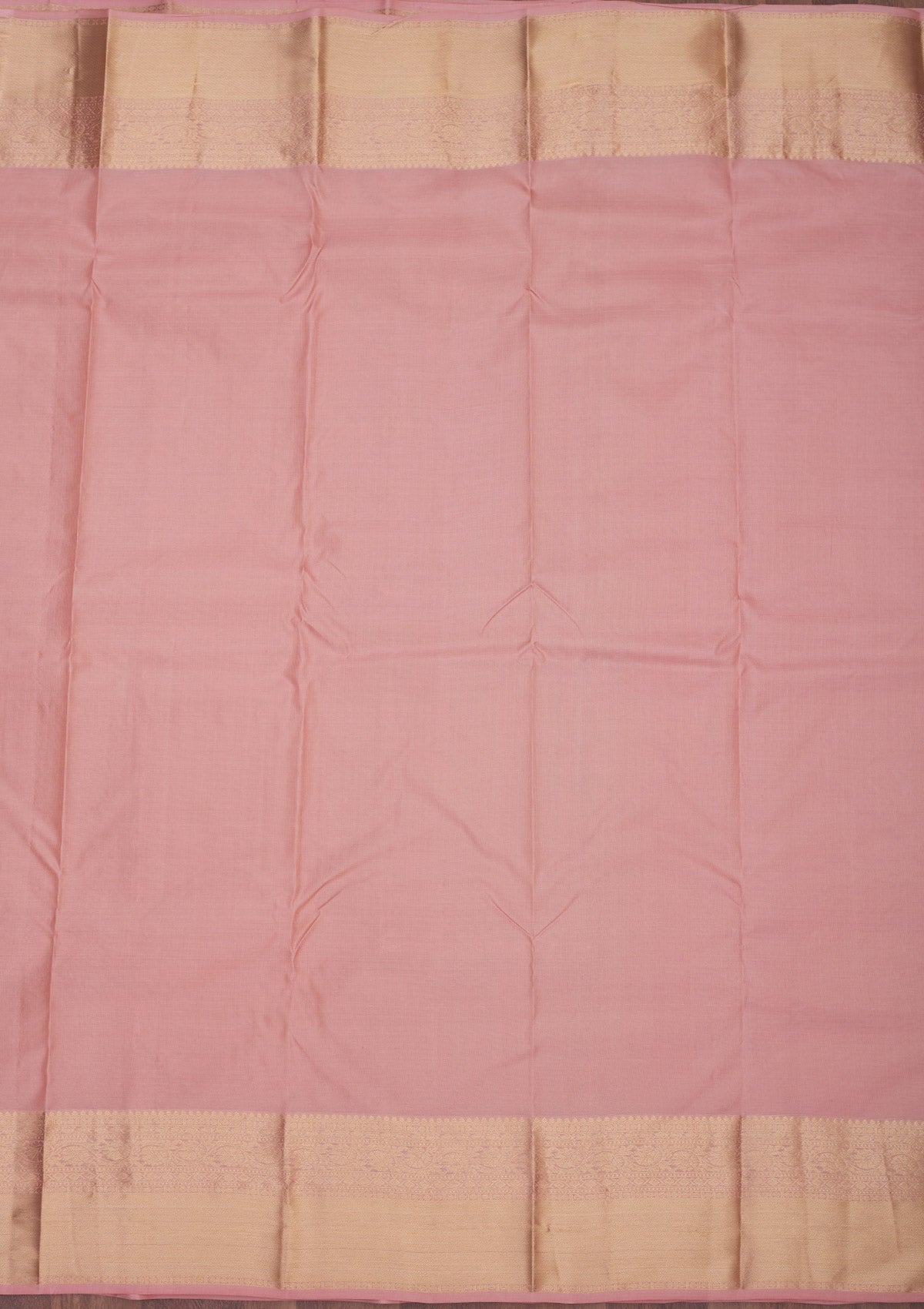 Koskii Onion Pink Zariwork Pure Silk Saree – Women's - view 7
