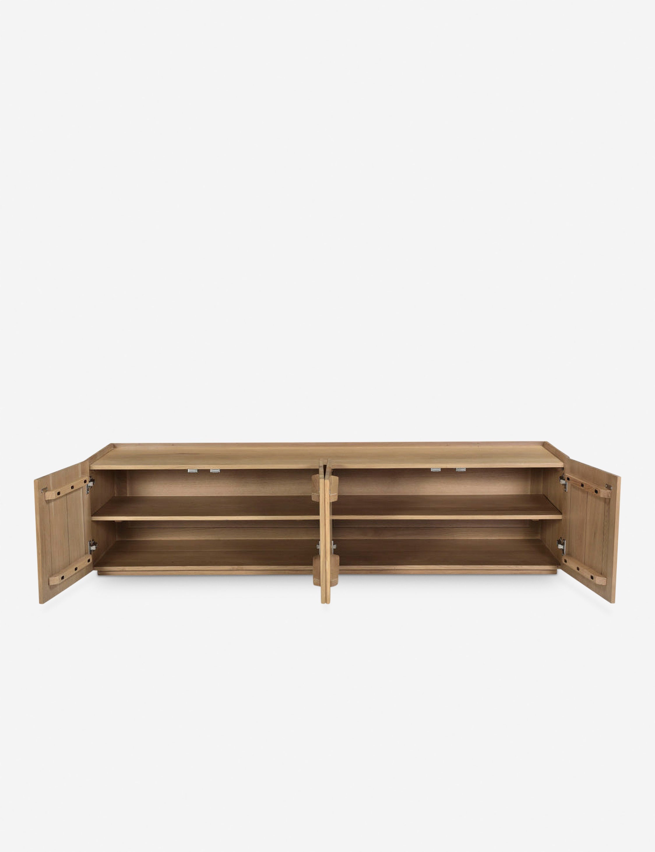 Lulu and Georgia Siegel Media Console – Natural - view 2