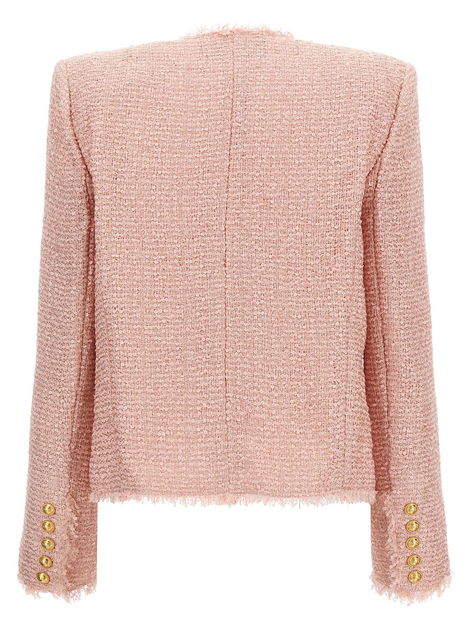 Balmain Sequin Tweed Blazer - view 2