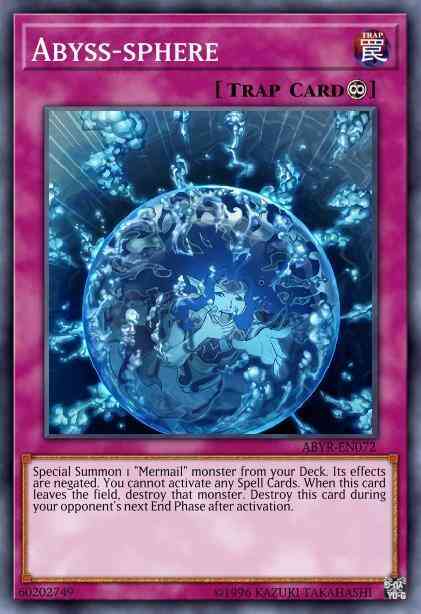 Yu-Gi-Oh! Abyss-sphere - ABYR-EN072 - Ultimate Rare - 1st Edition