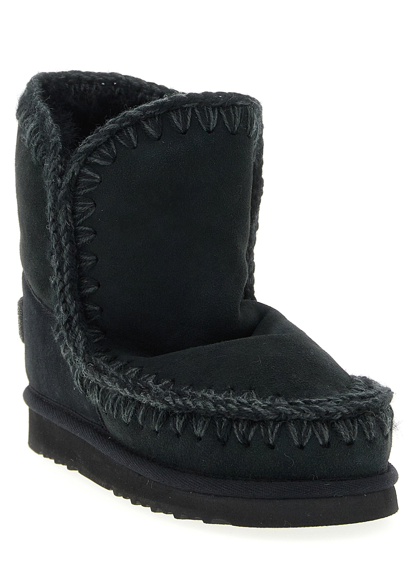 Mou Eskimo 18 Glitter Logo Ankle Boots - view 2
