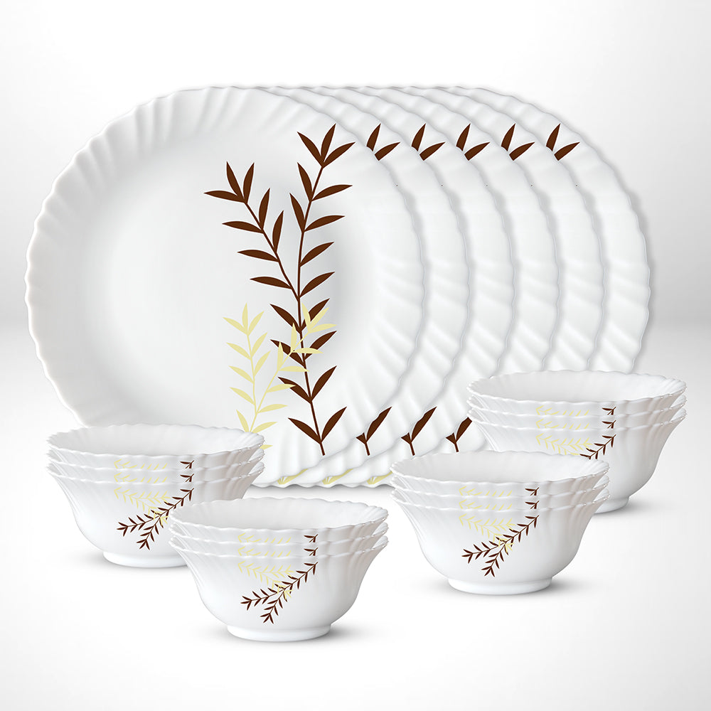 My Borosil Larah by Borosil Oak Thali Set