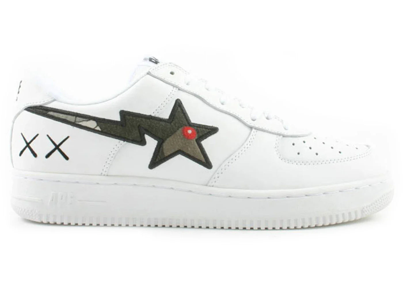 A Bathing Ape Bape Sta Low KAWS Gray Camo