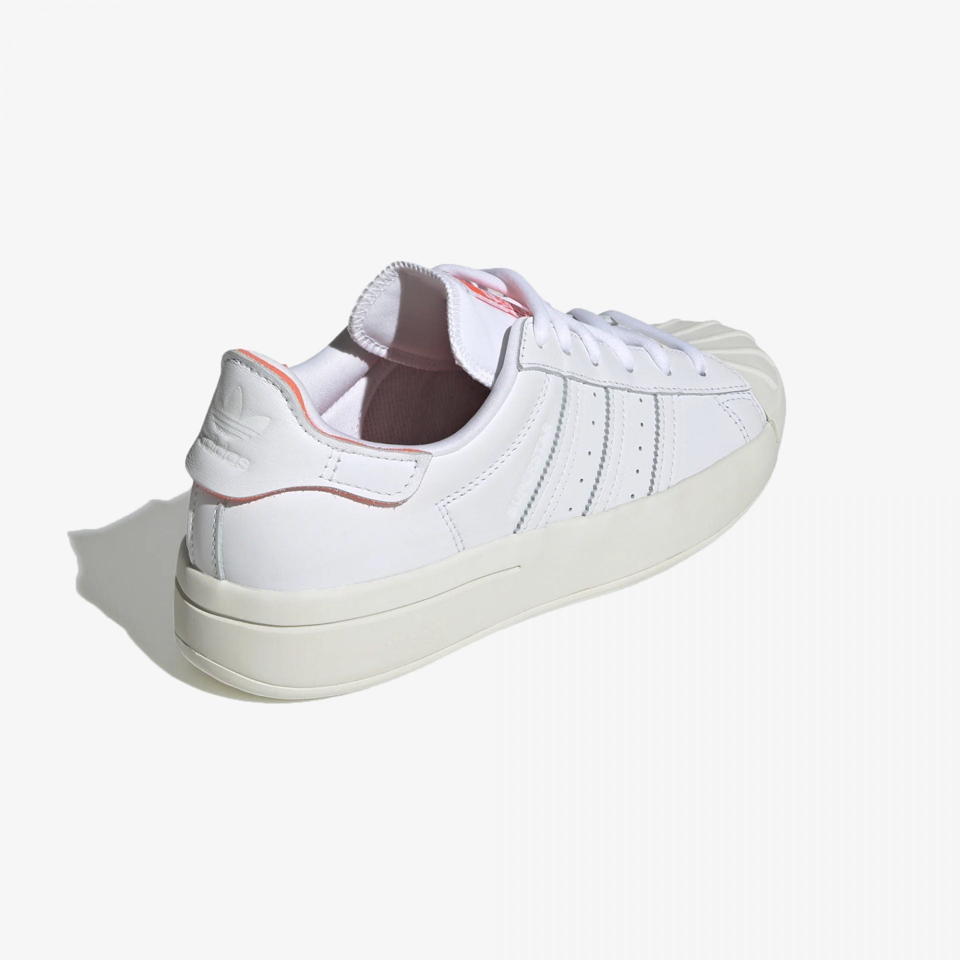 Adidas Originals | SUPERSTAR AYOON { OFF WHITE / SOLAR RED - view 2