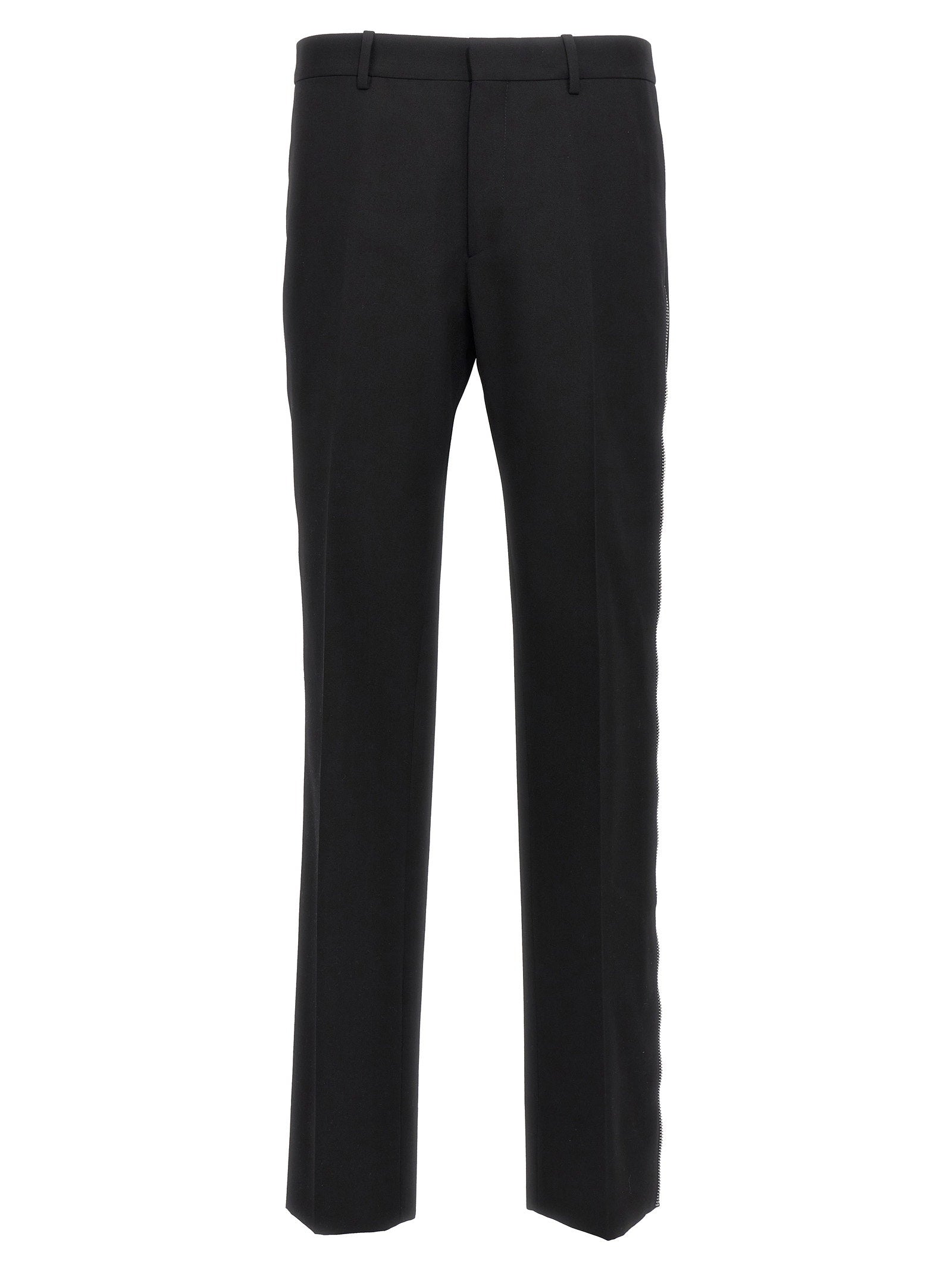 Off White Ow Emb Pants – 100% virgin wool