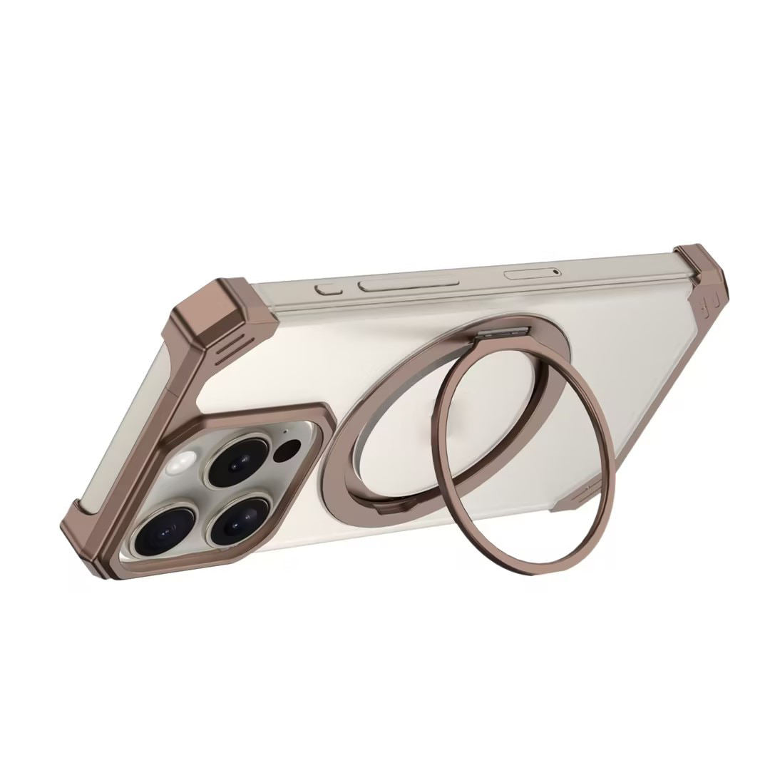 Million Cases Ultimate Slim Frameless Metal Stand Case - iPhone - view 17