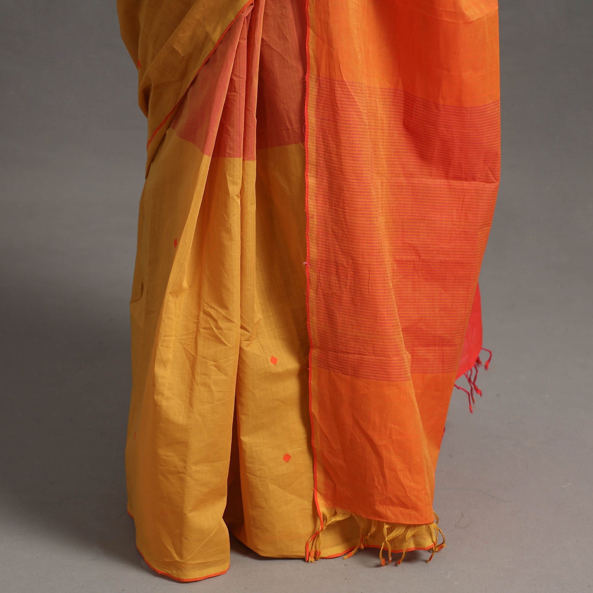 CHITRIKA Half and Half Buta Cotton Handloom Saree 121 - view 6