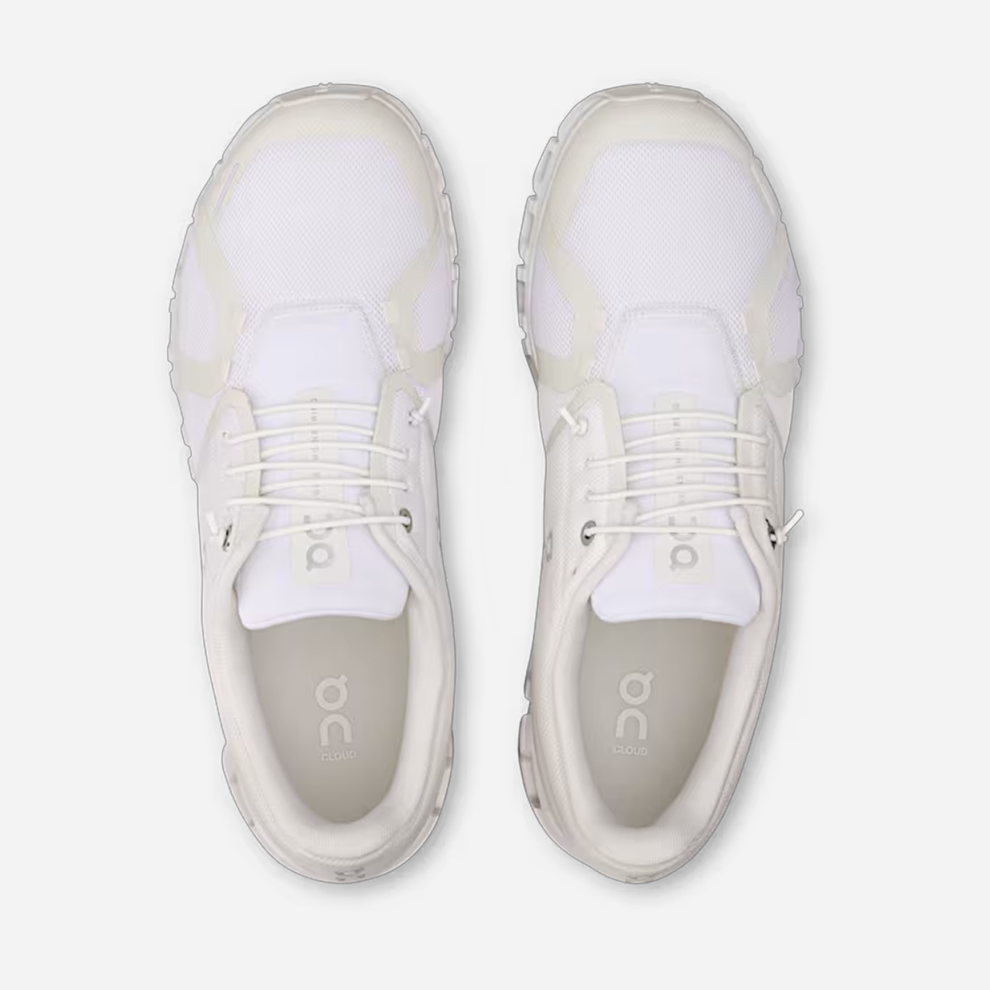 ON Running Cloud 6 White White - view 2