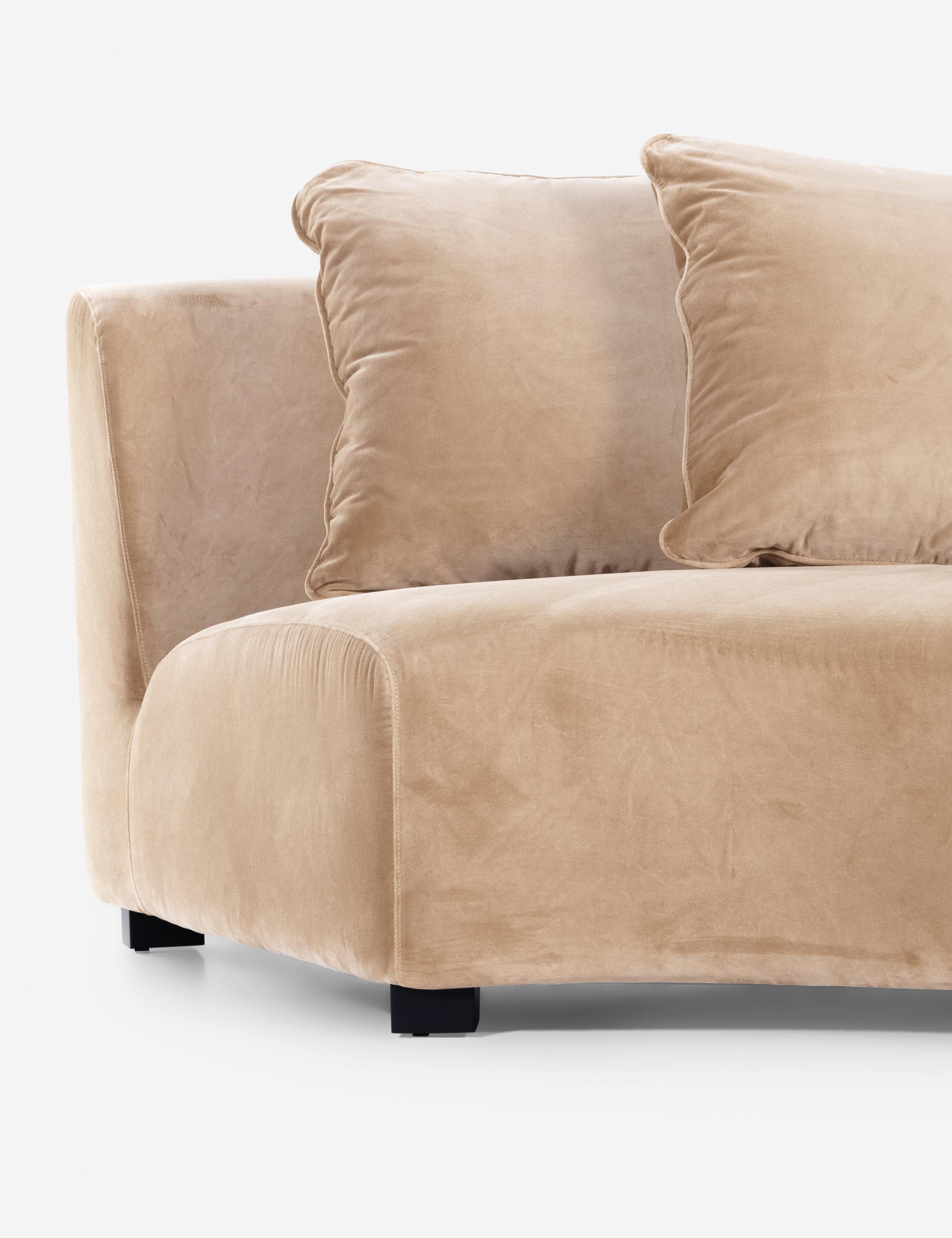 Lulu and Georgia Saban Curved Sofa - view 21