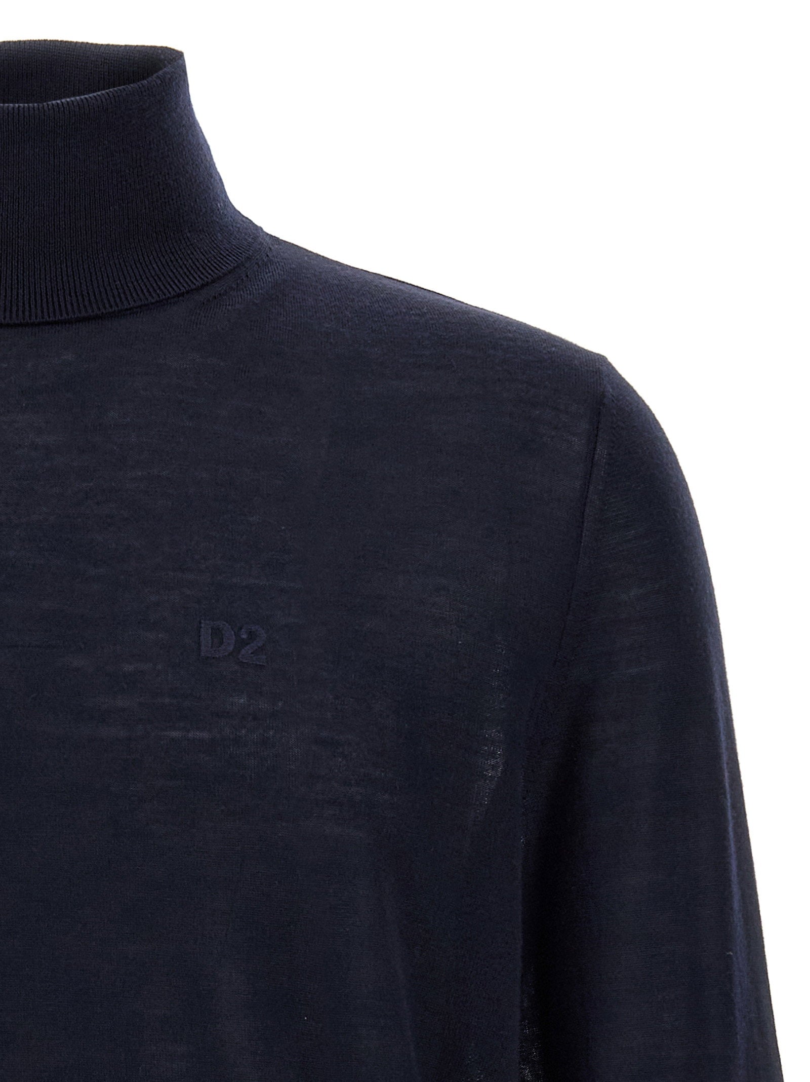 Dsquared2 D2 Turtleneck Sweater – 100% virgin wool - view 3