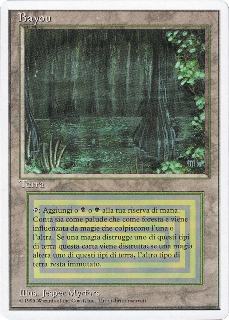 Italian 283 revised – Magic Bayou - Italian [283] [Revised Edition] [Non-Foil]