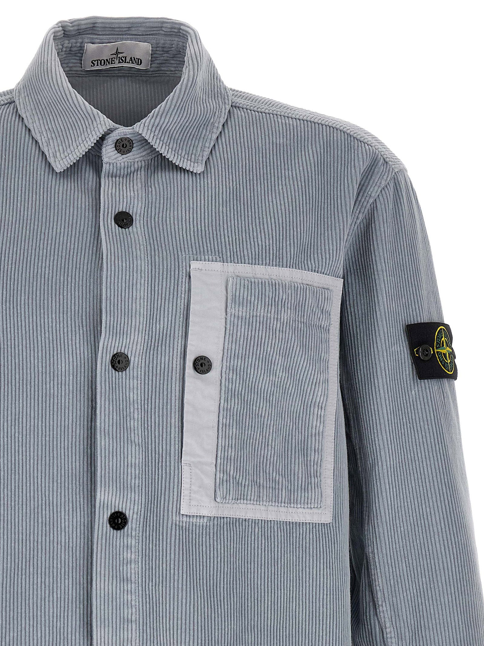 Stone Island 1200016 Overshirt – 100% cotton - view 3