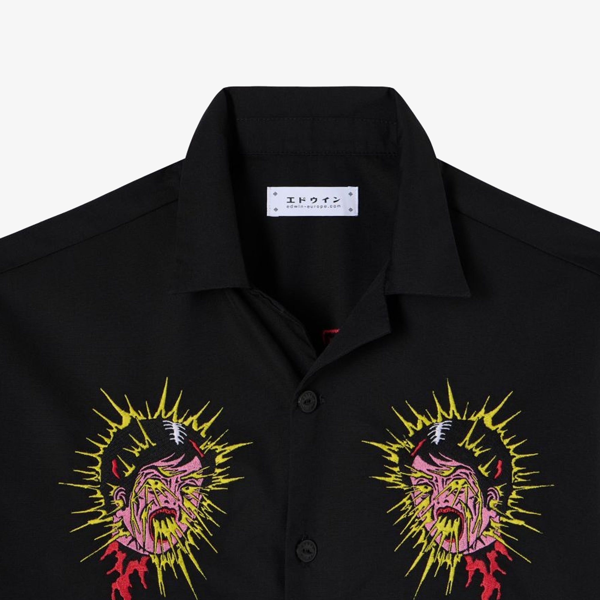 Edwin | Kouichi Matsuda Shirt Ss { Black - view 3