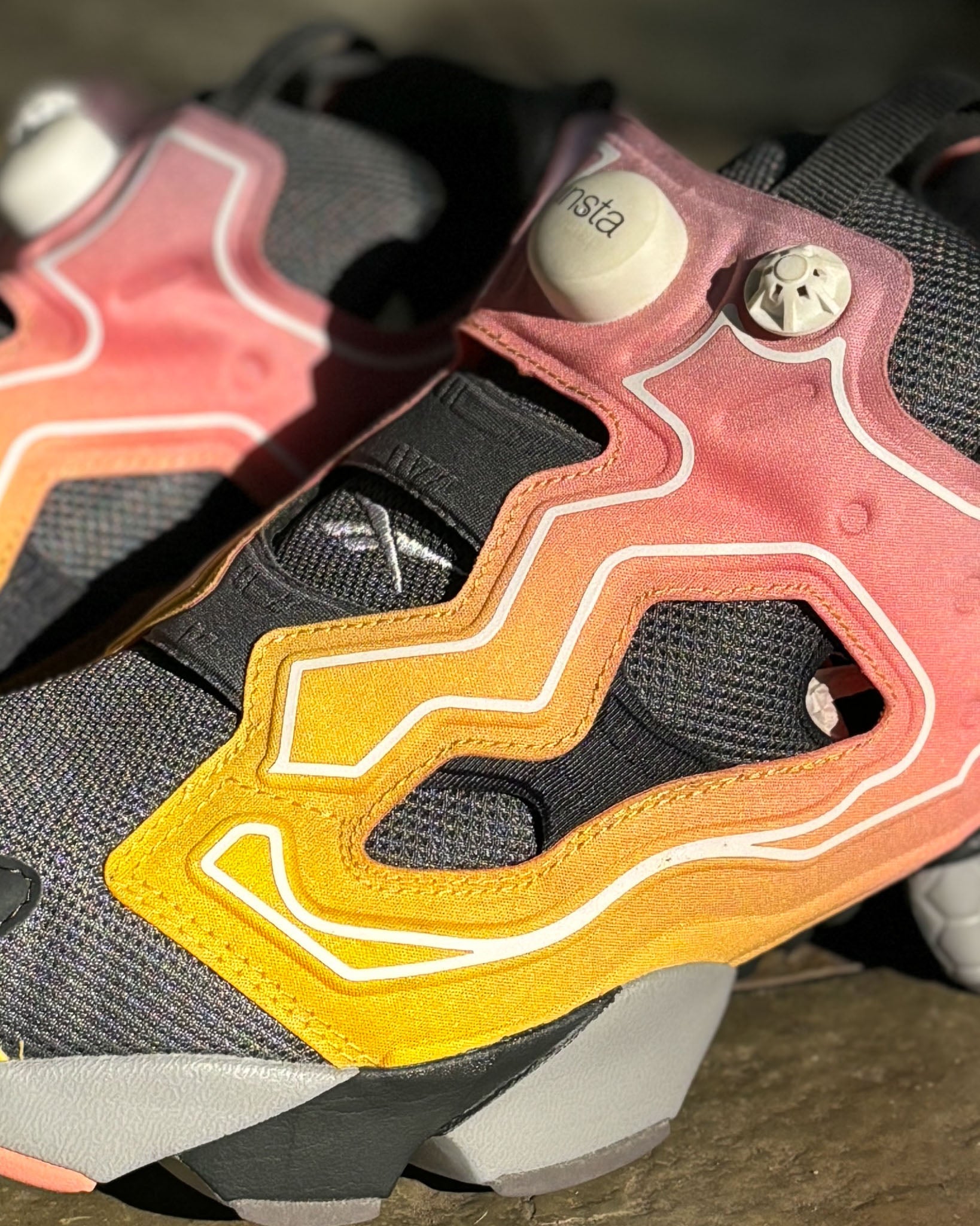 Reebok Classic Colourblock Running Shoes - view 2