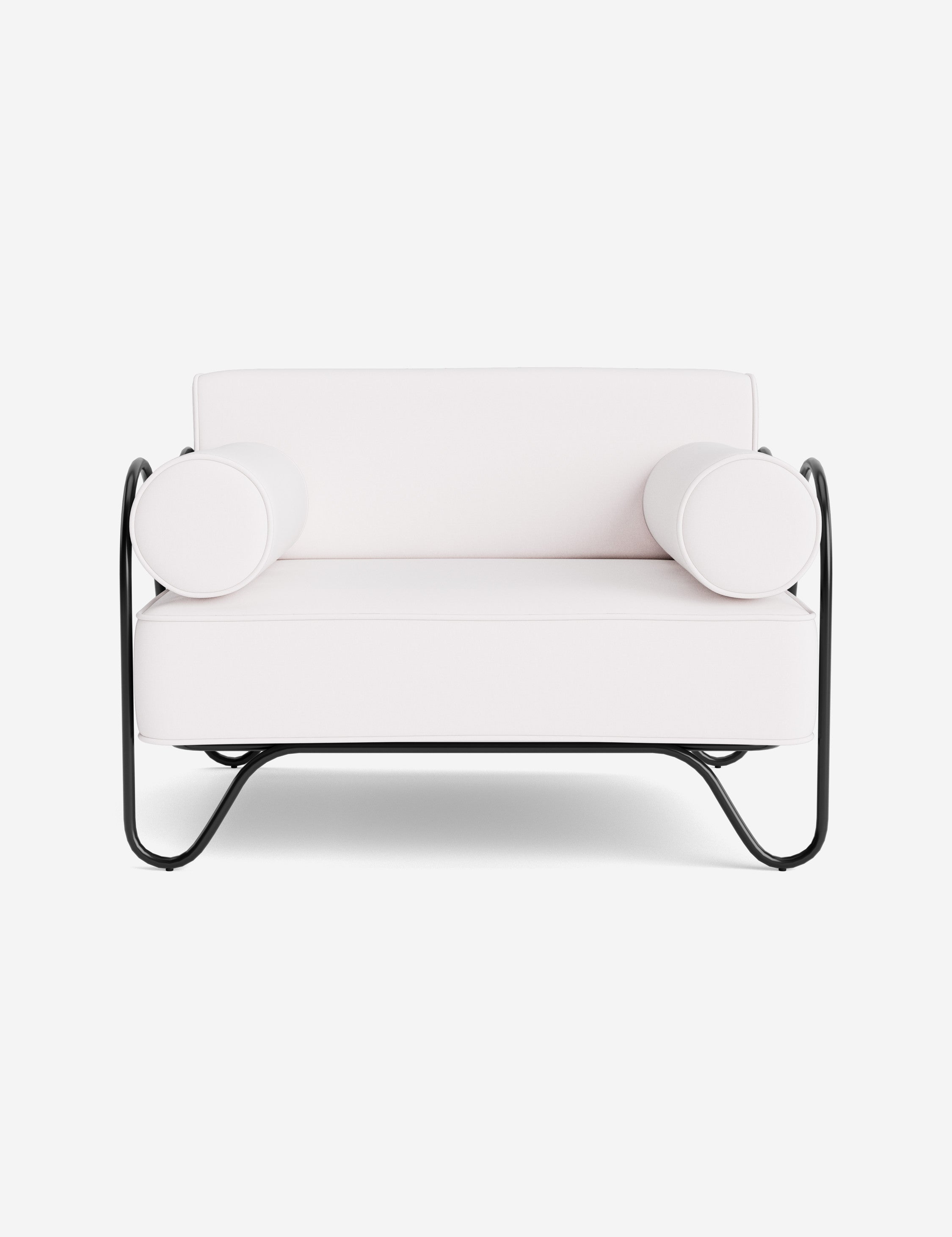 Lulu and Georgia Peggy Outdoor Accent Chair Cushion by Sarah Sherman Samuel - view 4