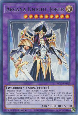 Yu-Gi-Oh! Arcana Knight Joker - KICO-EN029 - Rare - 1st Edition