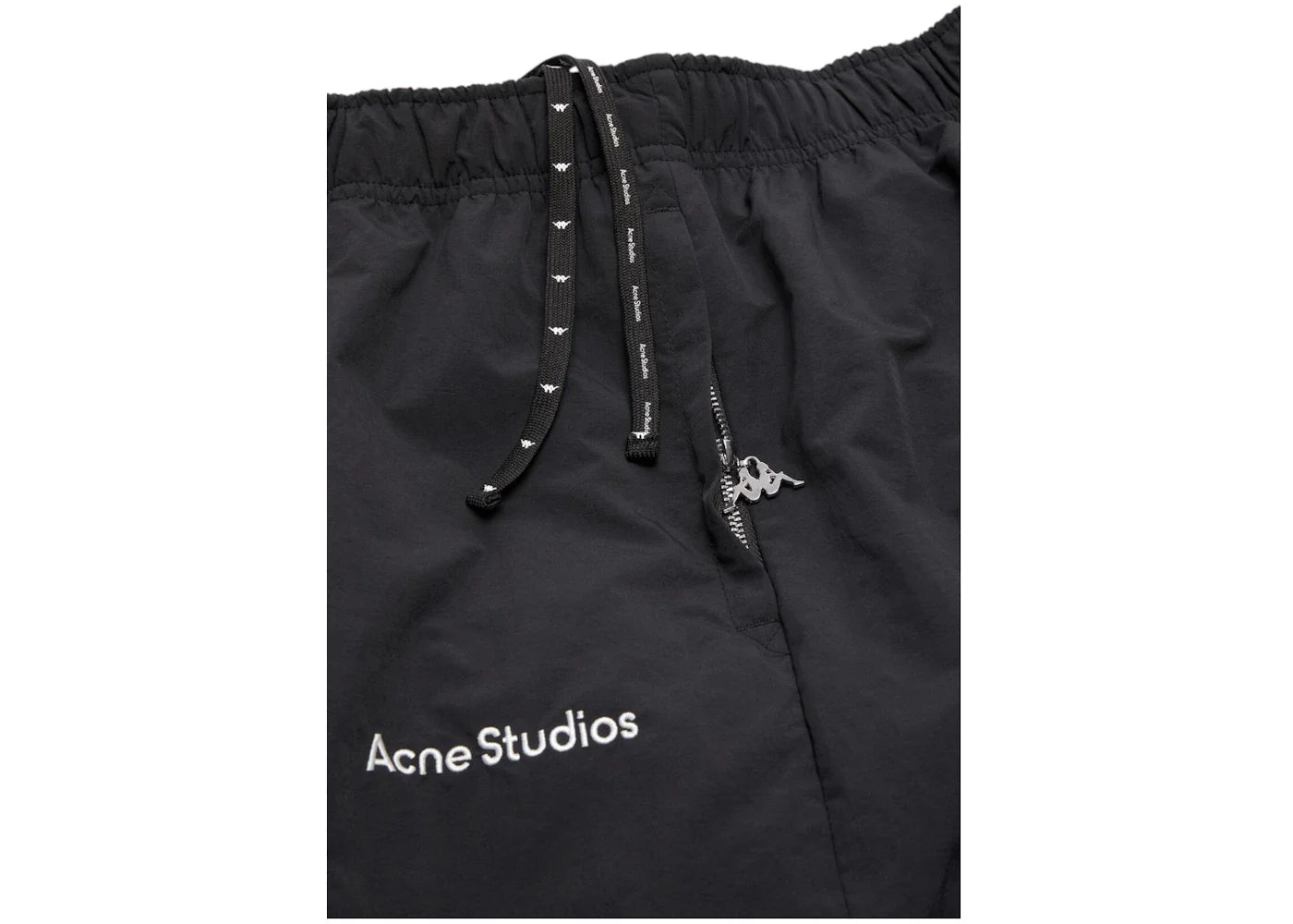 Acne Studios x Kappa Relaxed Fit Shorts Black - view 2