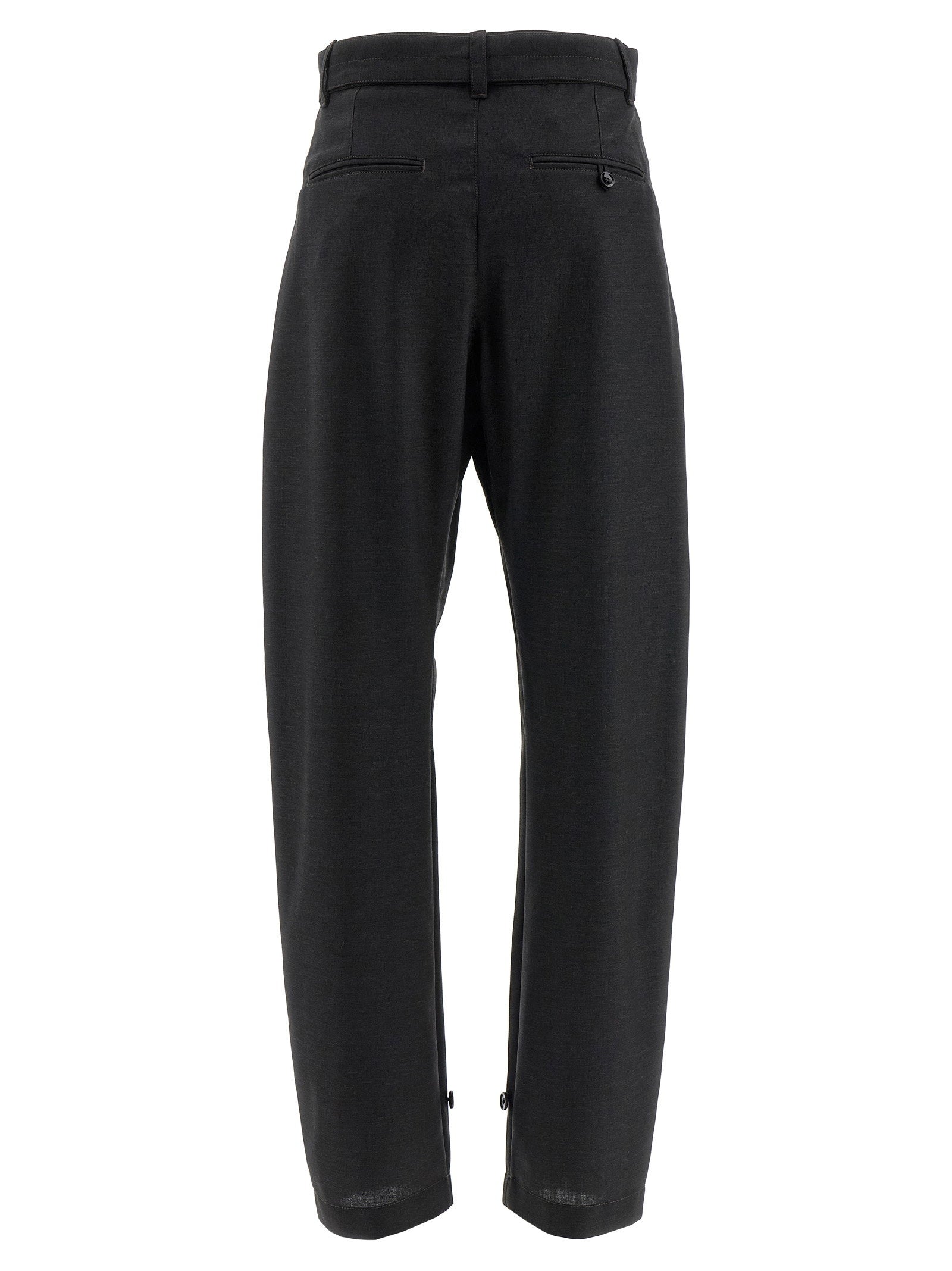 Lemaire Curved Tailored Pants – 55% polyester, 45% wool - view 2
