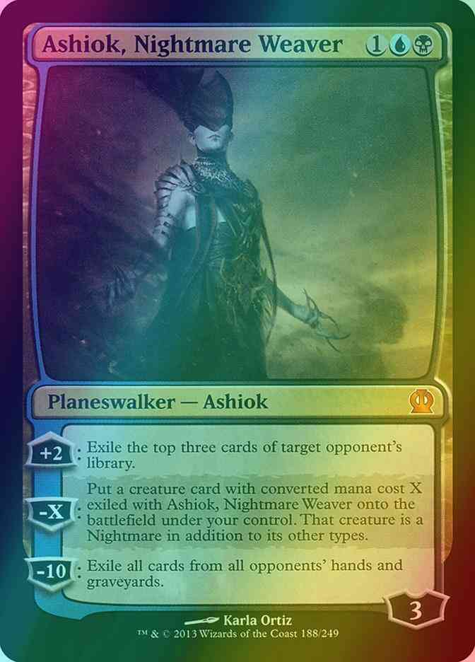 Ashiok nightmare weaver – Magic Ashiok, Nightmare Weaver [188] [Theros] [Foil]