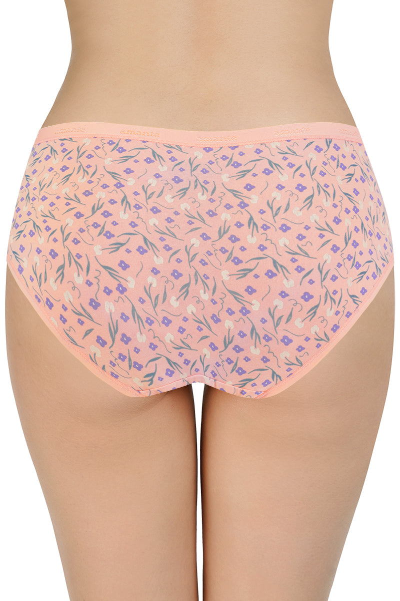 Amante Low Rise Print Hipster Panties (Pack of 3) - view 3