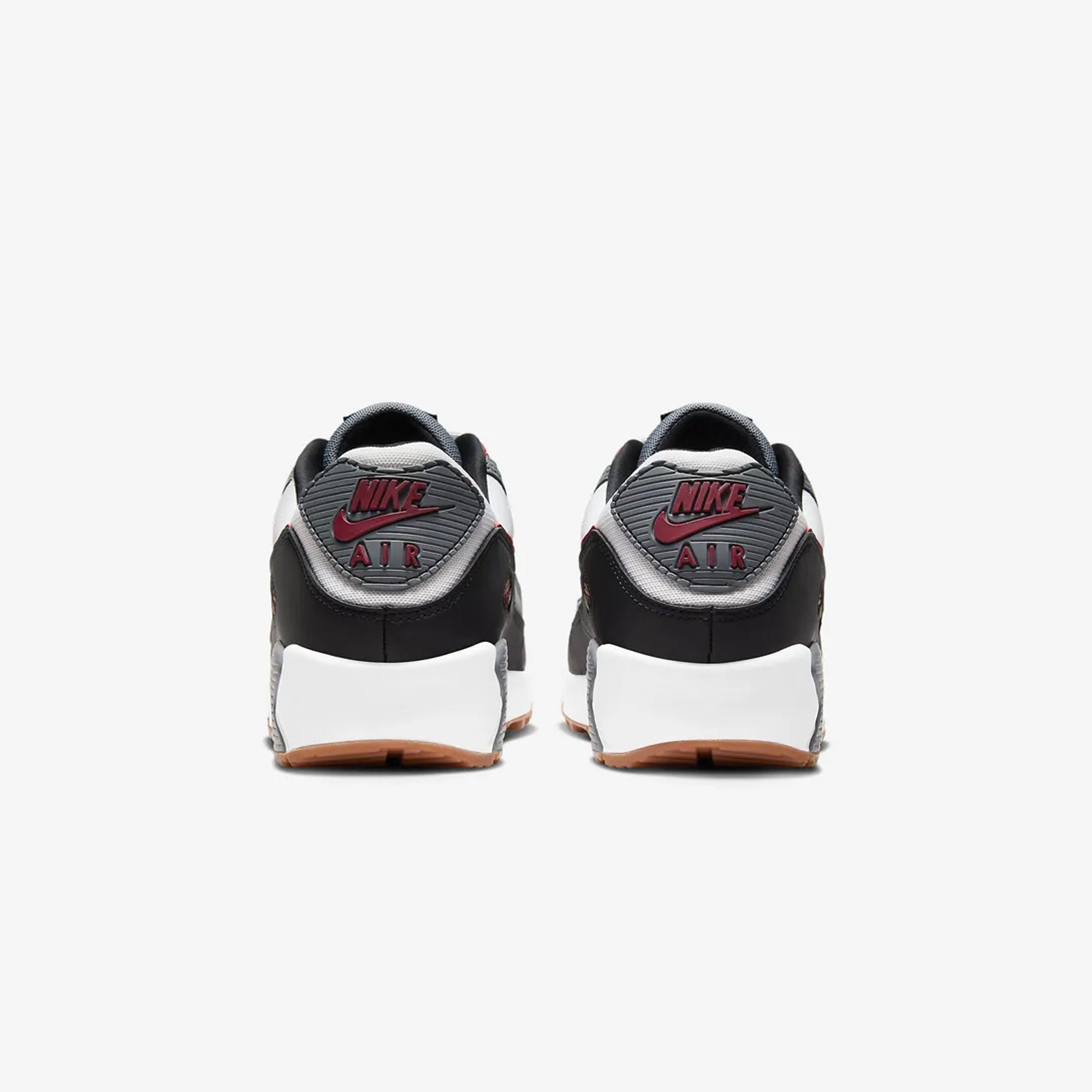Nike | AIR MAX 90 { WHITE/TEAM RED-COOL GREY-BLACK - view 2