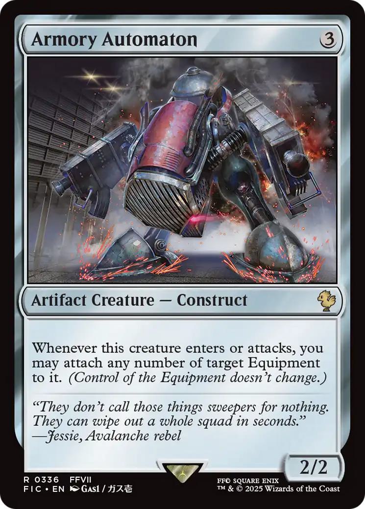 Armory automaton 336 – Magic Armory Automaton [336] [FINAL FANTASY: Commander] [Non-Foil]
